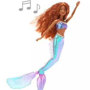 Disney The Little Mermaid Ariel Singing Doll 2023 Live Action With Music